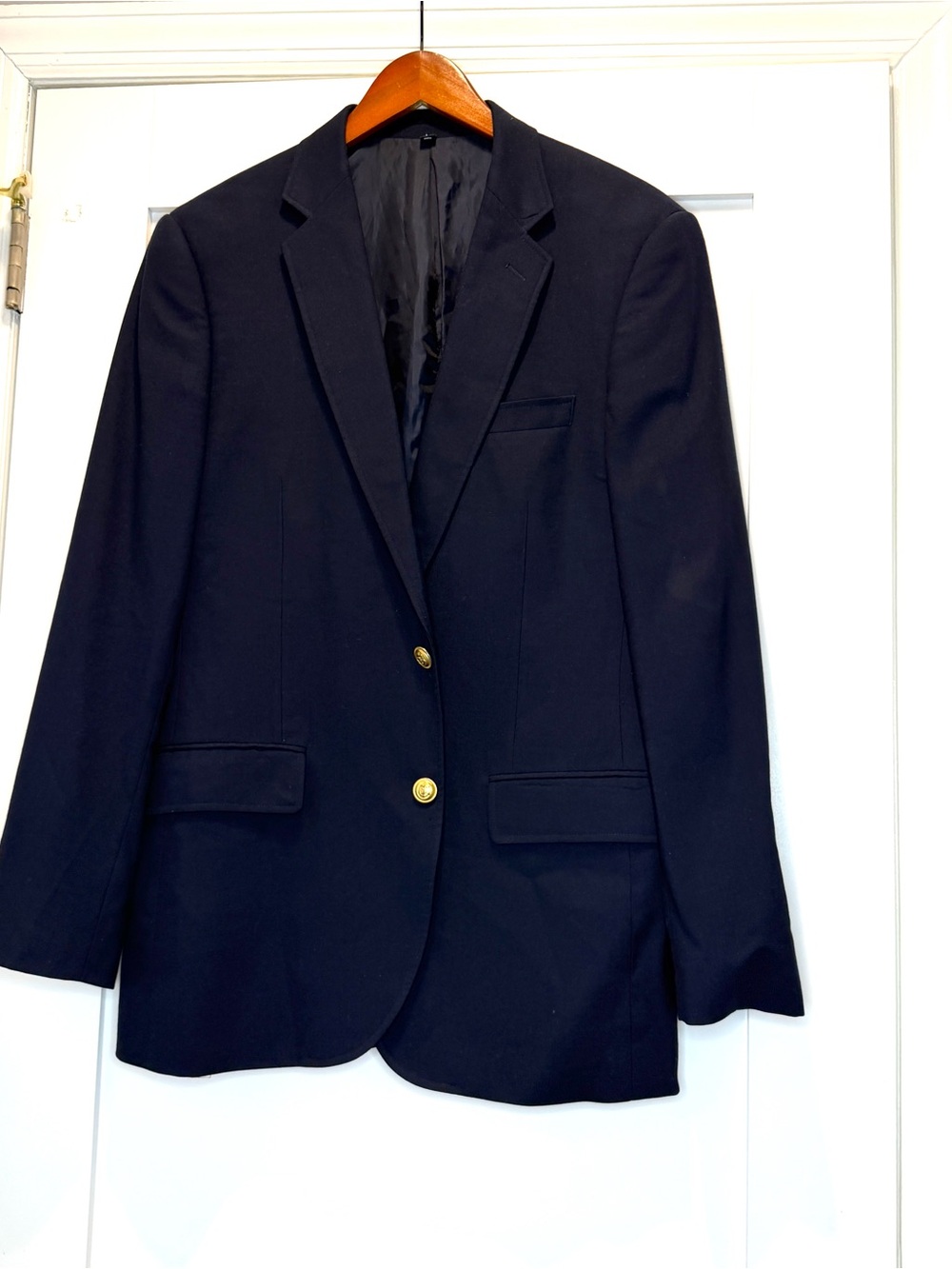 J.Crew Thompson University Blazer 40R with Gold Buttons on front (NOT on sleeves